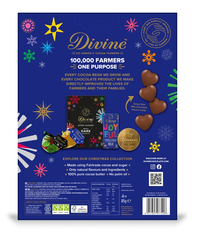 Divine Milk Chocolate Advent Calendar