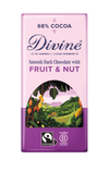 Divine 68% Dark Chocolate with Fruit & Nut
